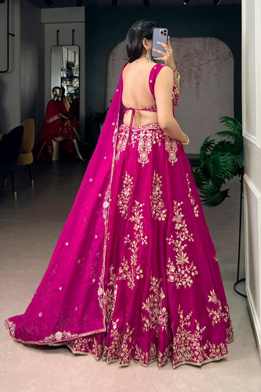 Wear this Naisha Lehenga Choli and shine with tradition