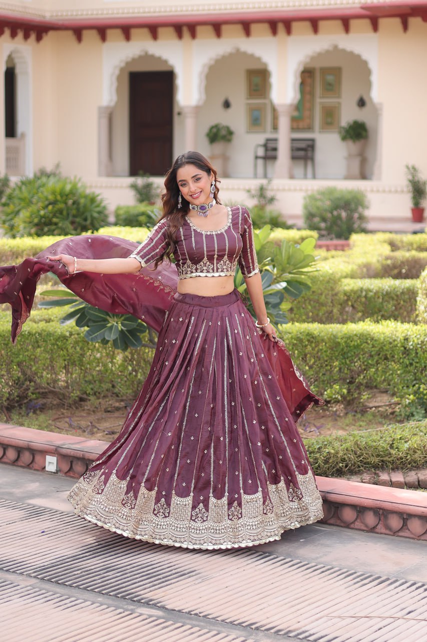 Gold Crush Wedding Choli