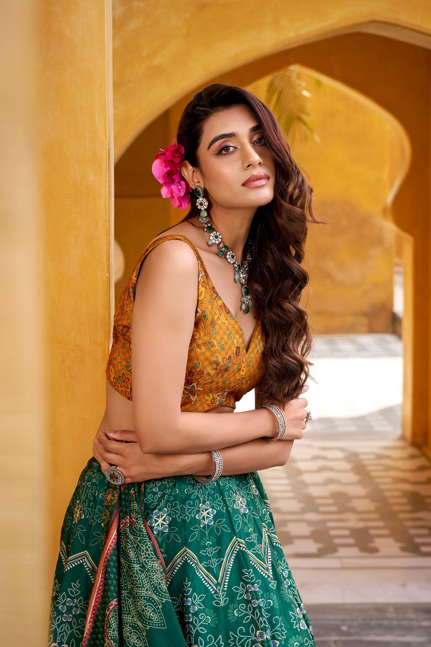 Vaishali silk Lehenga Choli