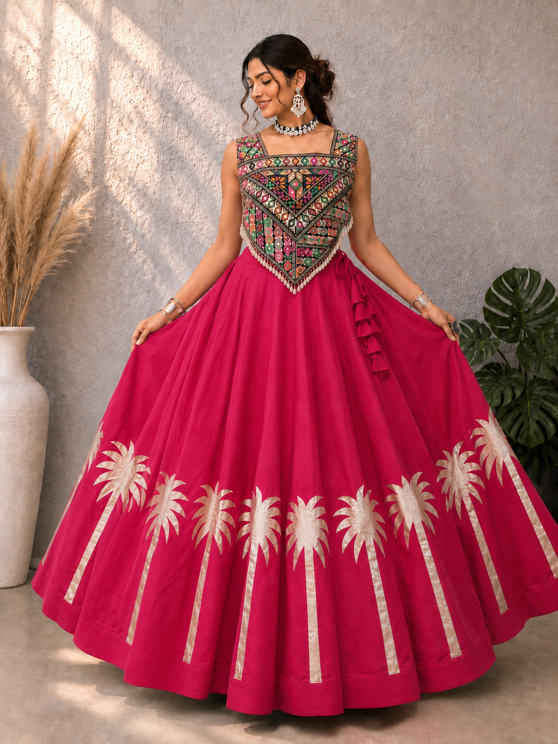 Trendy Roman Navratri Nights