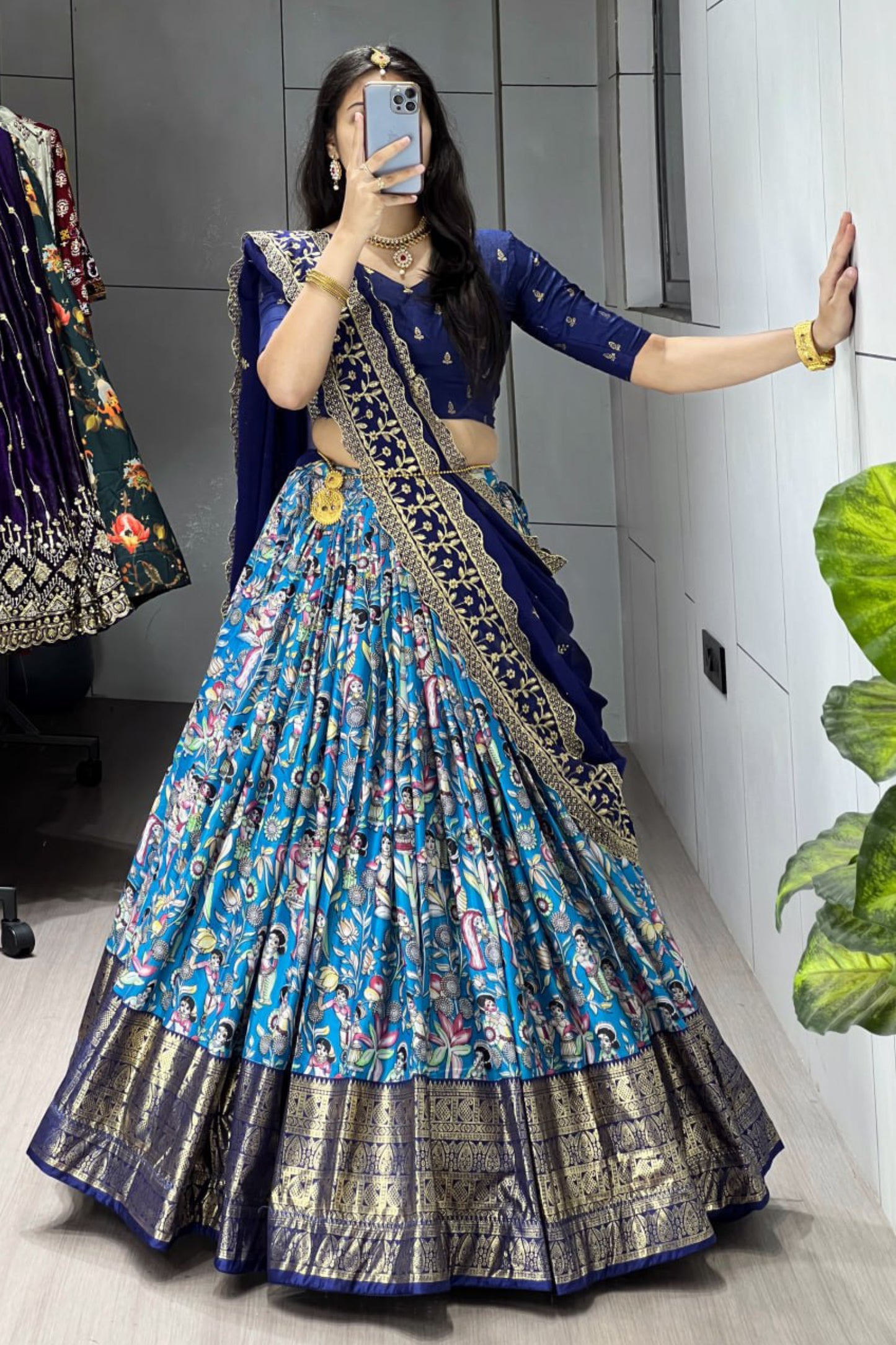Kalamkari Lehenga Choli