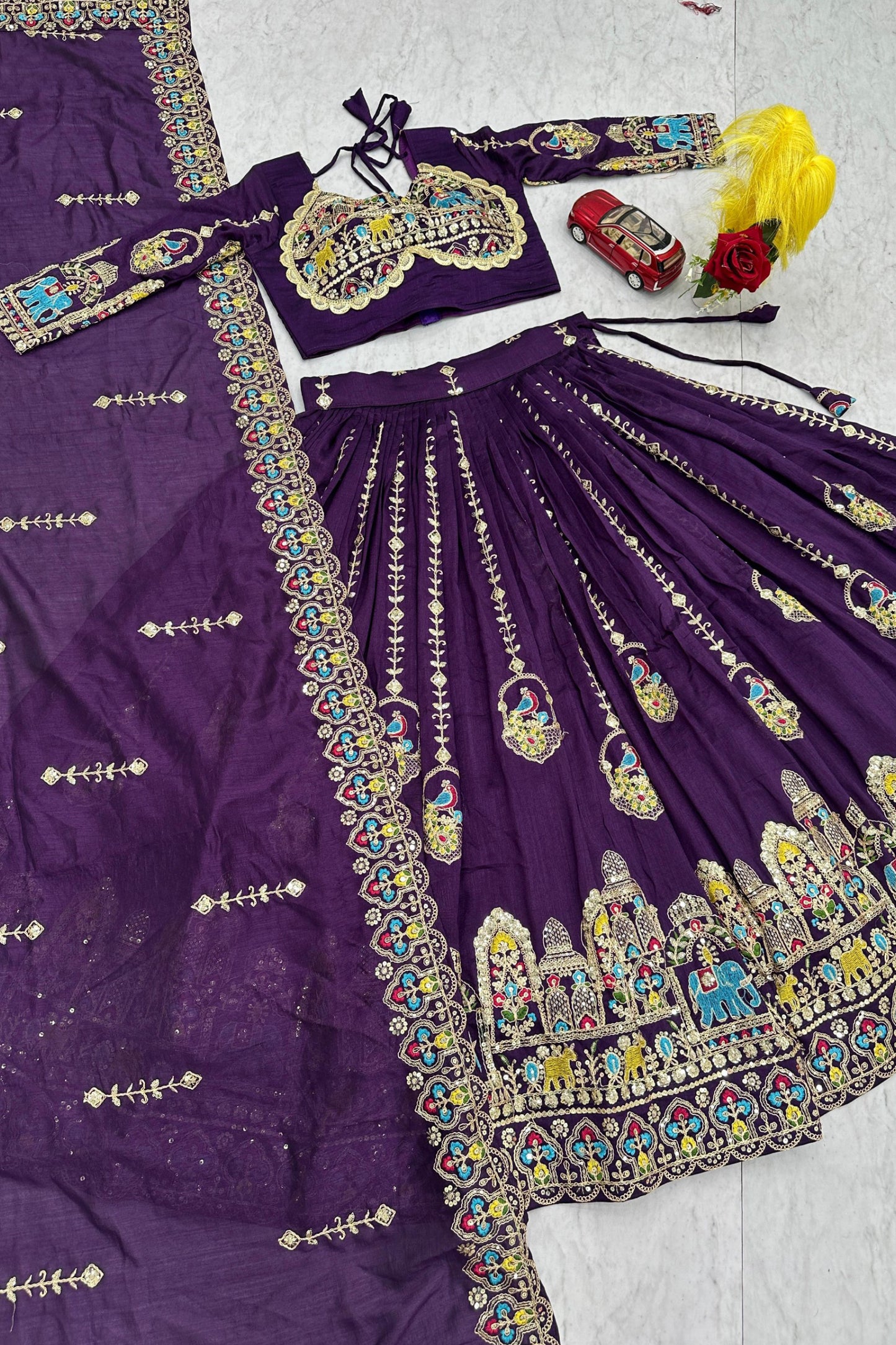 Pure Vichitra Chaniya Choli