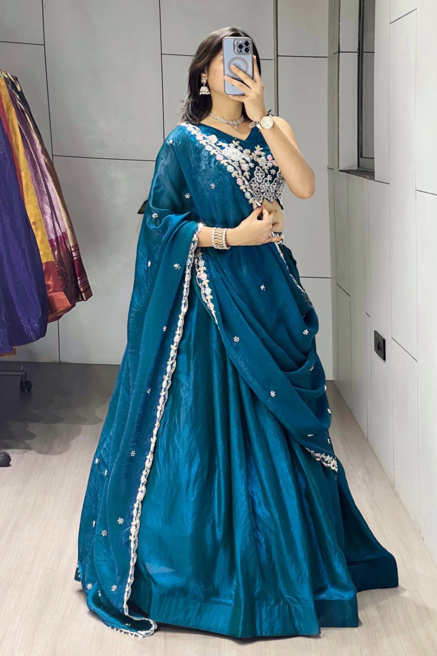 New Arrivals Fendy Silk Lehenga Choli Set