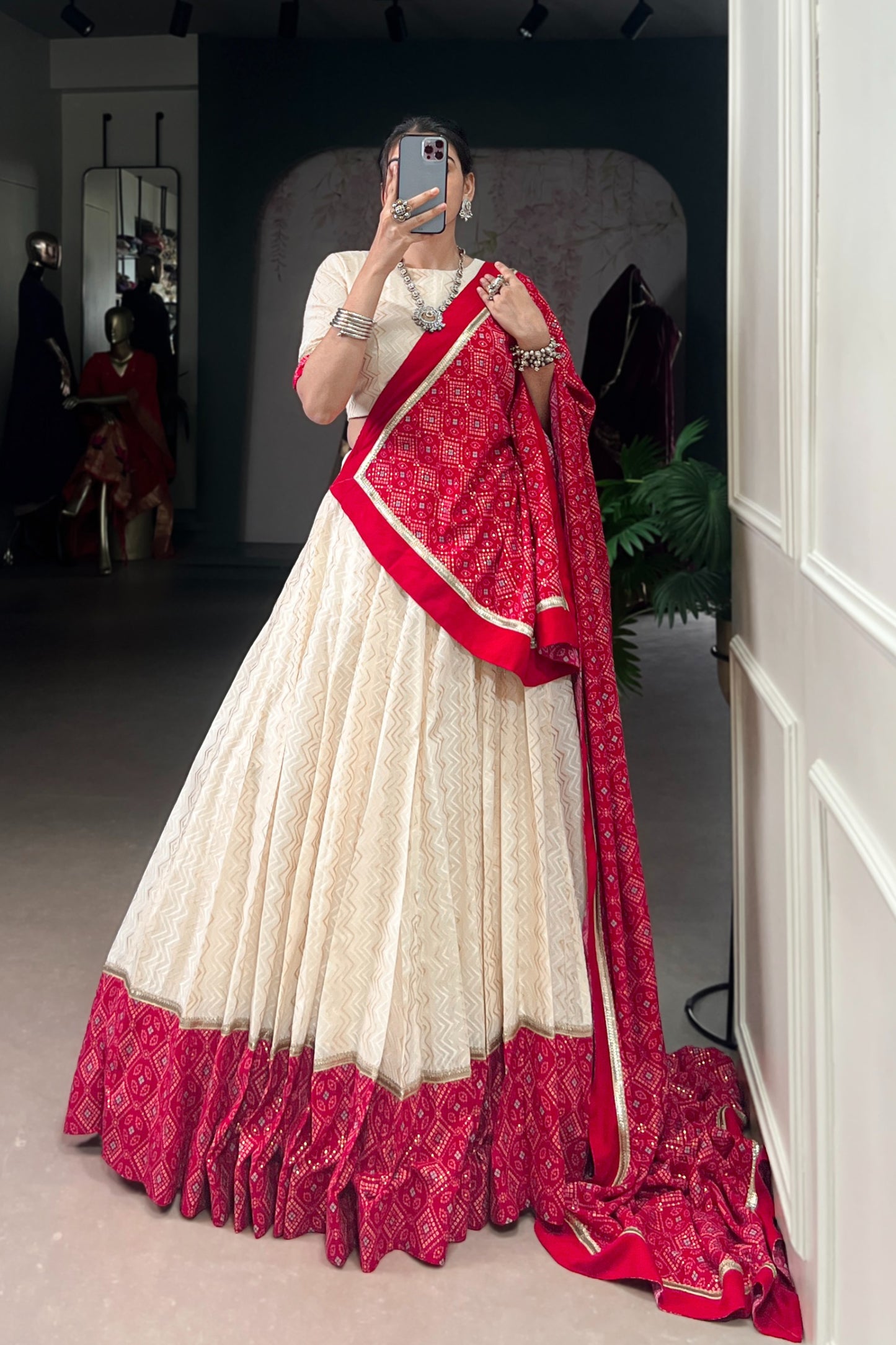 Cotton Navratri Garba Special Chaniya Choli