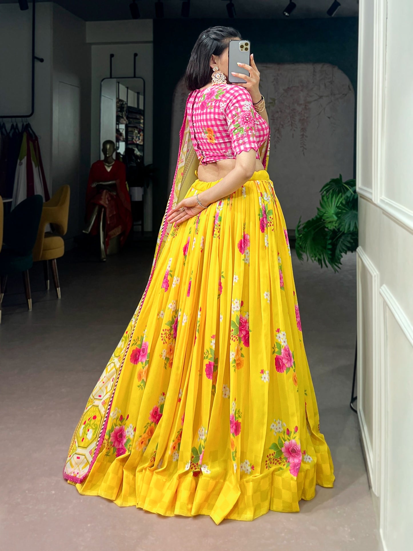 Florat Lehenga Set