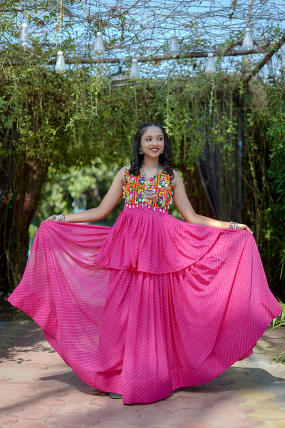 Nvaratri Special Leriya Kediya with Lehenga