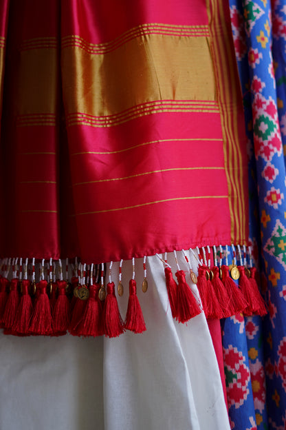 Viral Patola Saree Lehenga Set