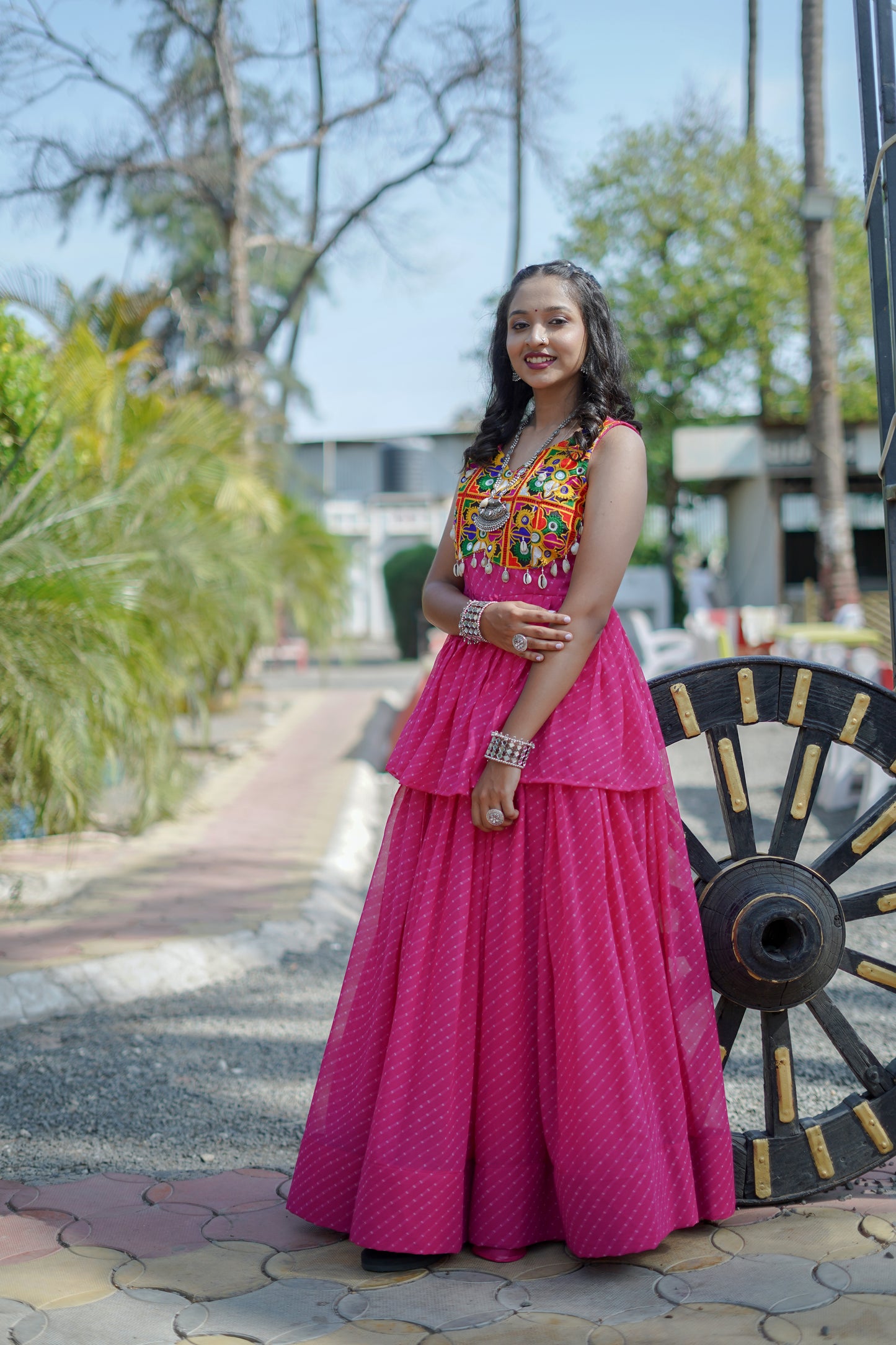 Nvaratri Special Leriya Kediya with Lehenga