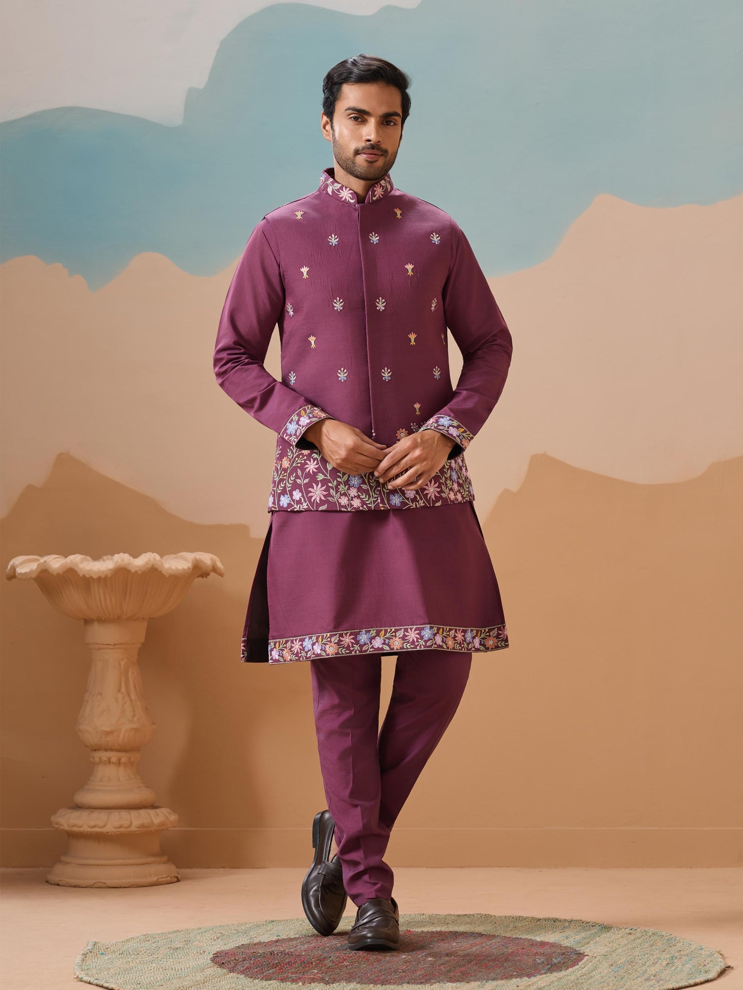 New Exclusive Festival Mens Wear Koti Kurta with Bottom Collection