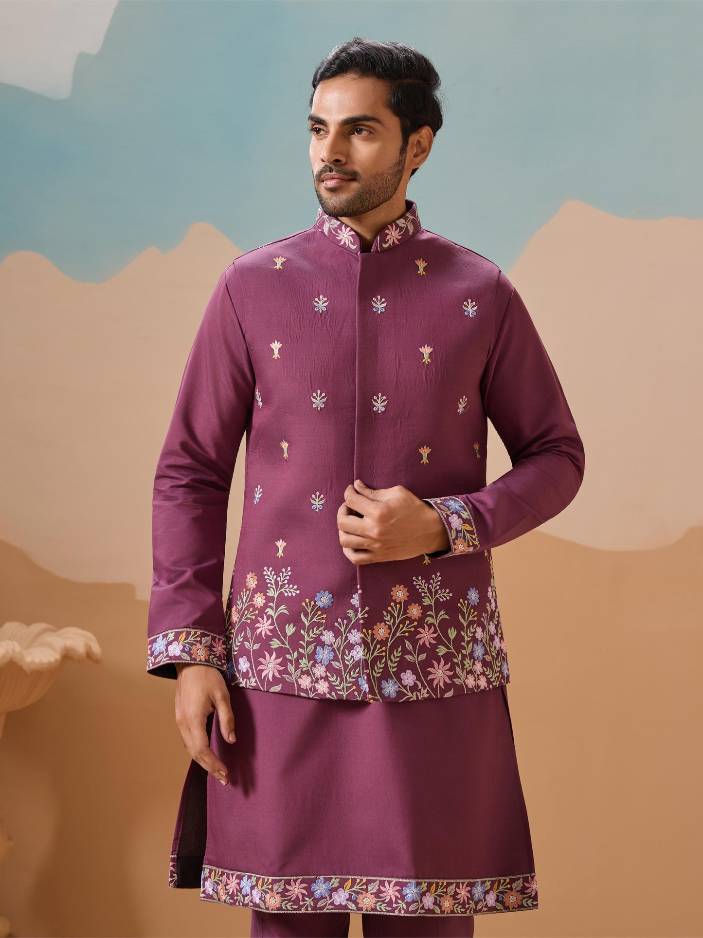 New Exclusive Festival Mens Wear Koti Kurta with Bottom Collection