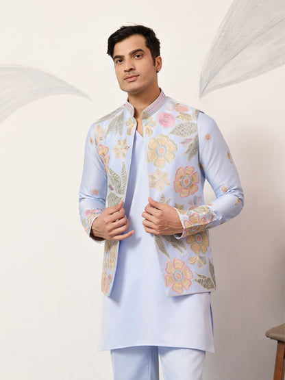 VIRAASAT CARNIVAL - Mens Wear Koti Kurta with Bottom