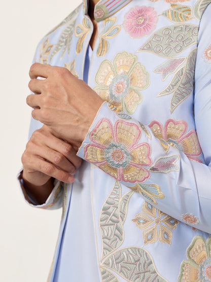 VIRAASAT CARNIVAL - Mens Wear Koti Kurta with Bottom