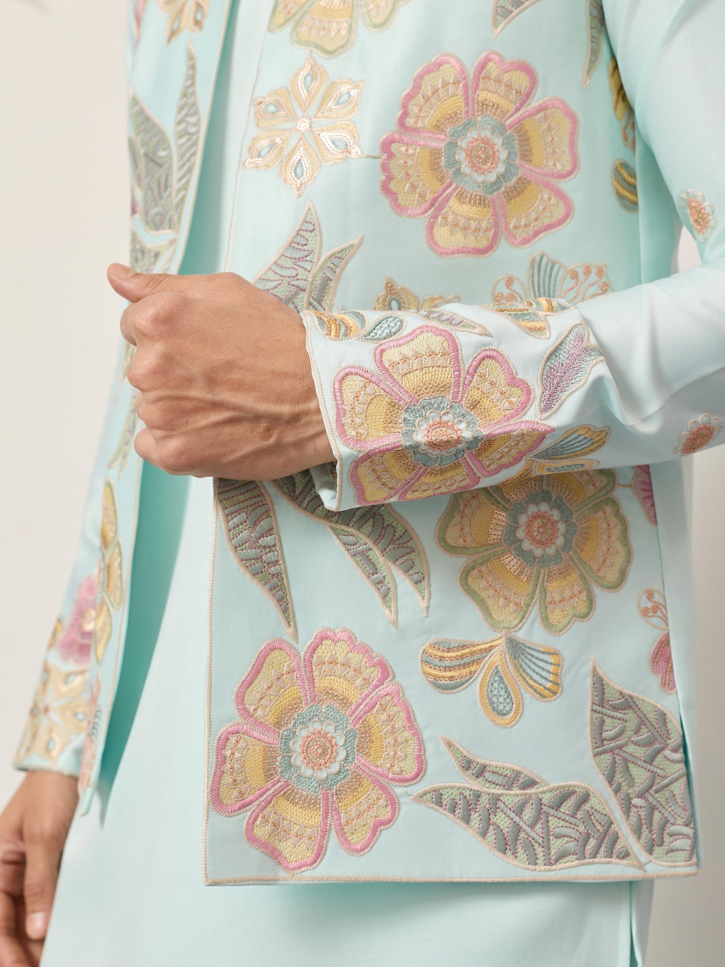VIRAASAT CARNIVAL - Mens Wear Koti Kurta with Bottom