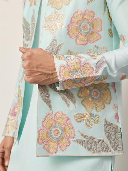 VIRAASAT CARNIVAL - Mens Wear Koti Kurta with Bottom