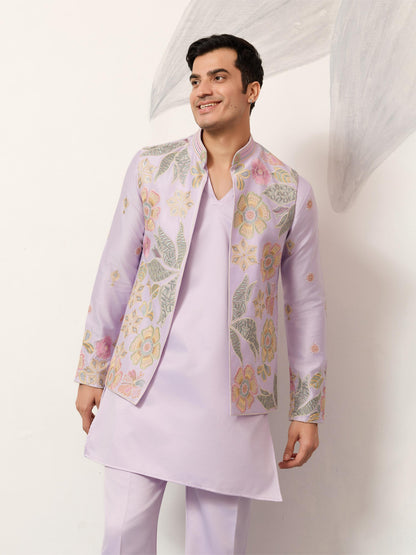 VIRAASAT CARNIVAL - Mens Wear Koti Kurta with Bottom