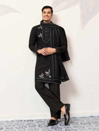 New Exclusive Festival Mens Wear Kurta Pant with Dupatta Collection