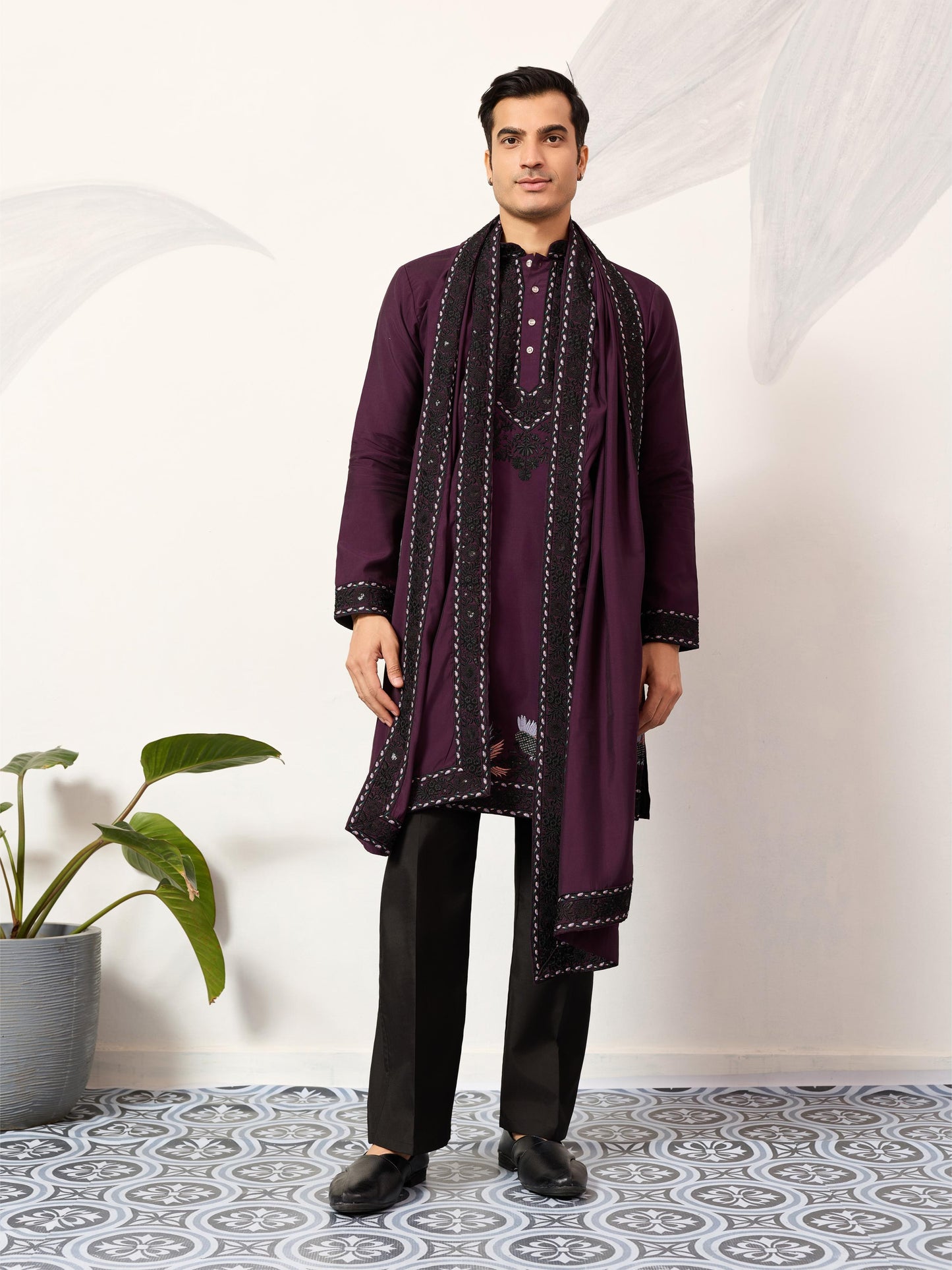 New Exclusive Festival Mens Wear Kurta Pant with Dupatta Collection
