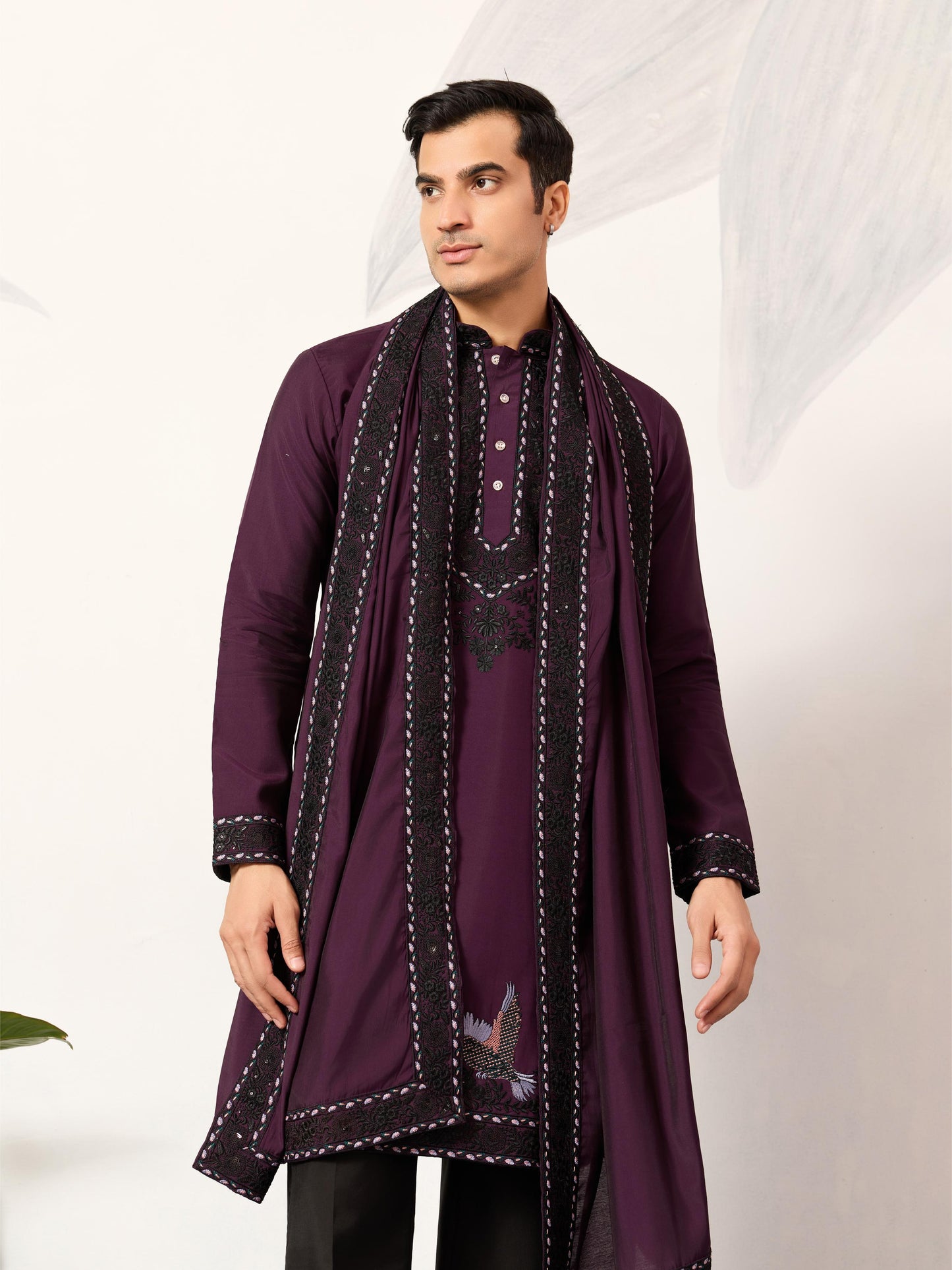 New Exclusive Festival Mens Wear Kurta Pant with Dupatta Collection
