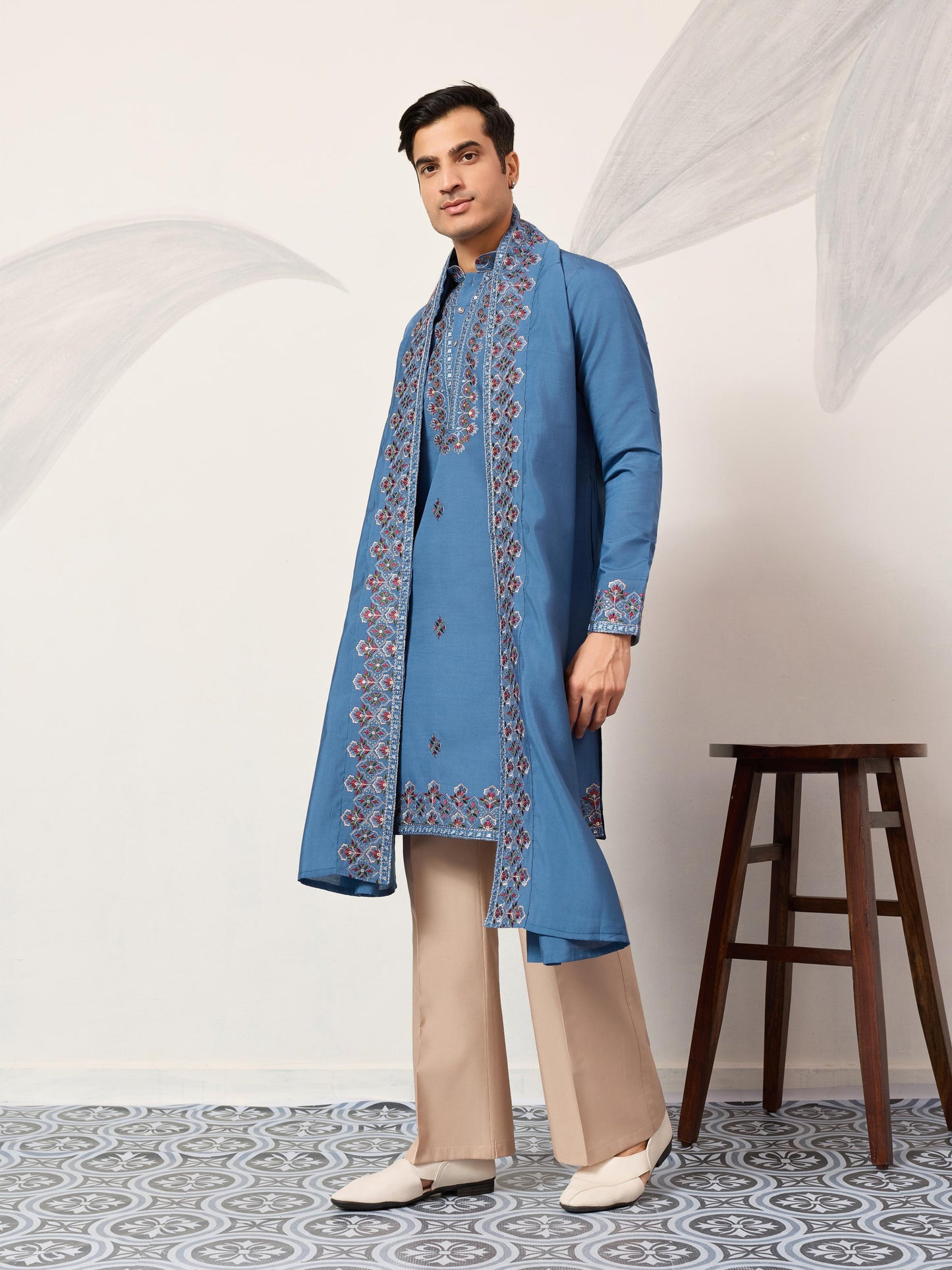 New Exclusive Festival Mens Wear Kurta Pant with Dupatta