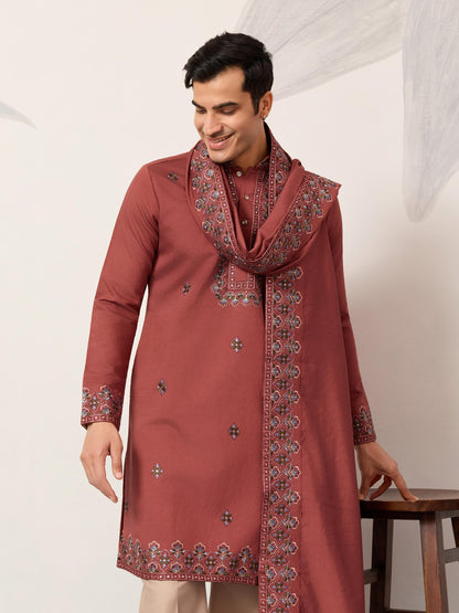 New Exclusive Festival Mens Wear Kurta Pant with Dupatta