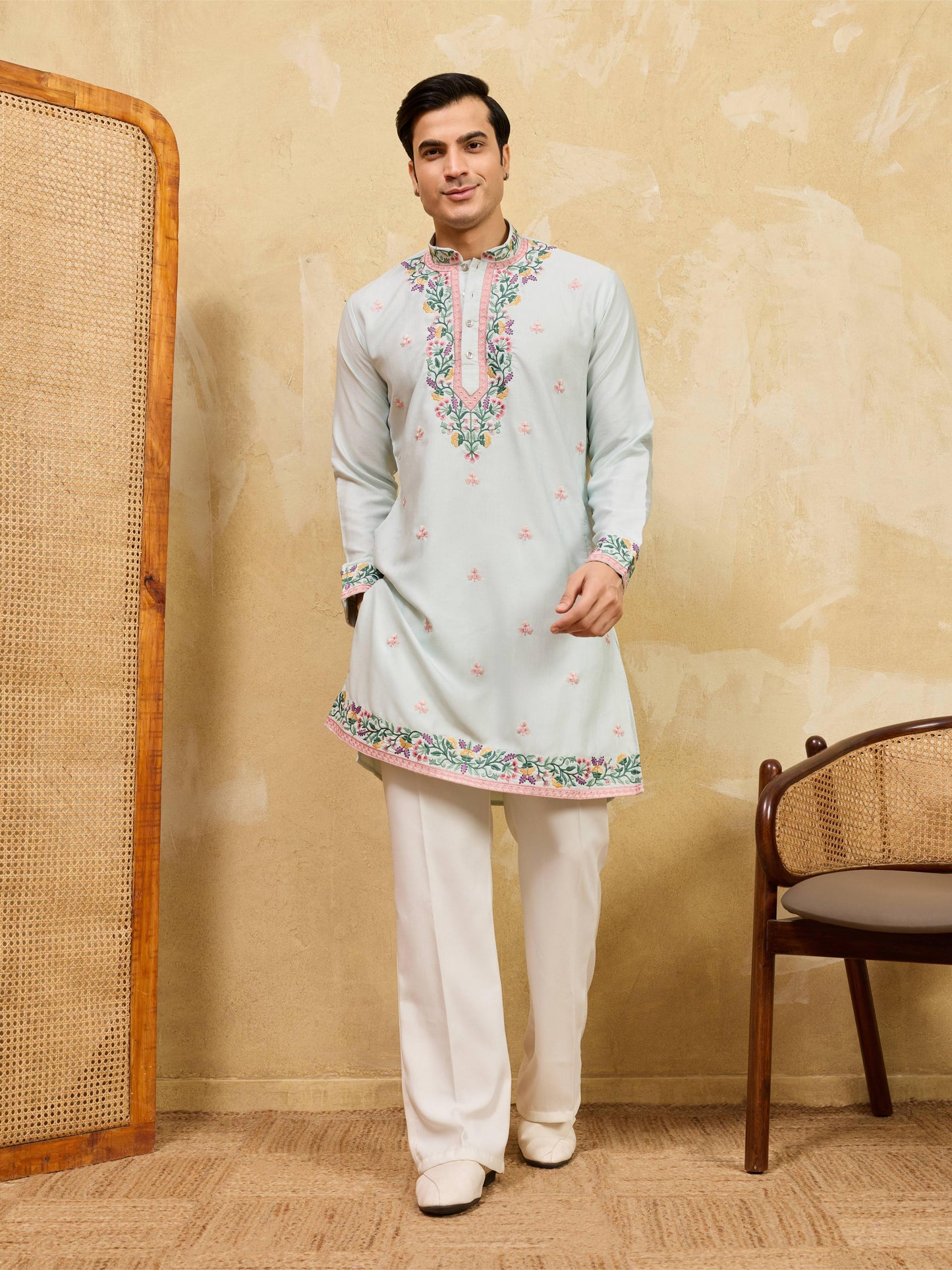 New Exclusive Festival Mens Wear Kurta With Pant
