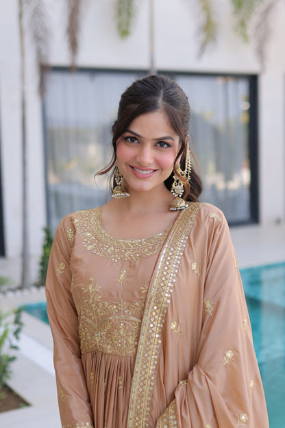 Super Silk Kurti Sharara Set