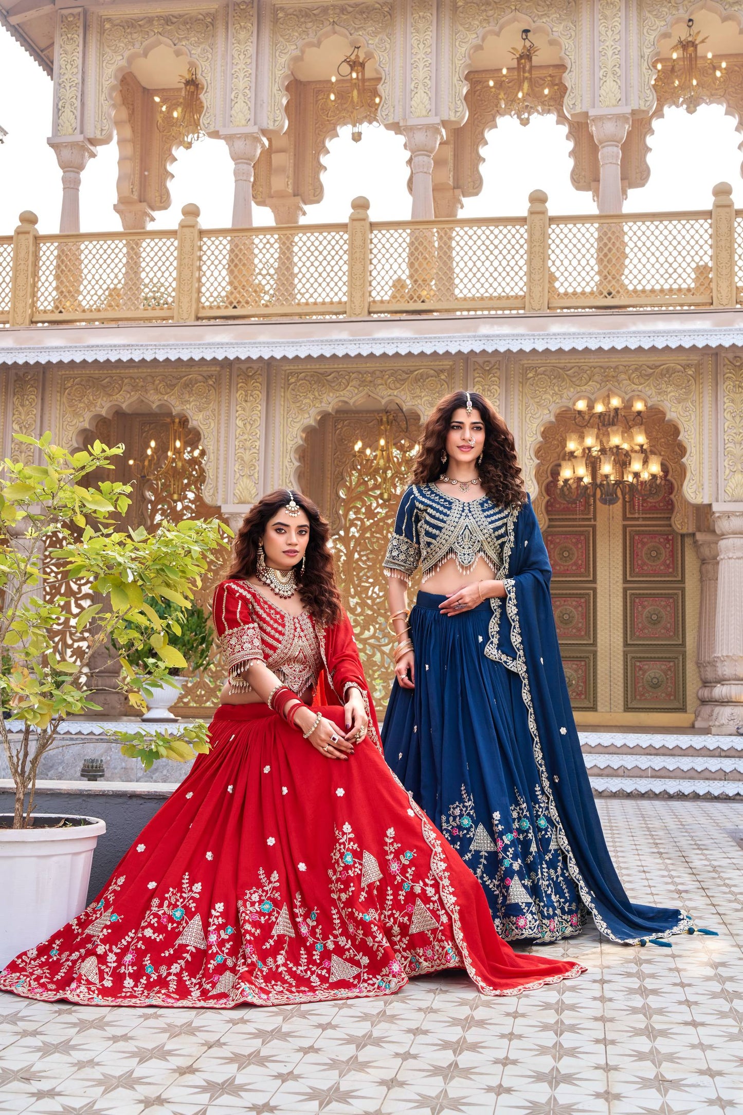 Embroidered Wedding Choli