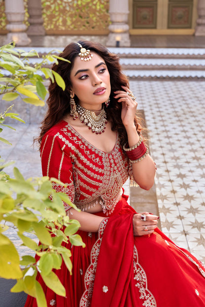 Embroidered Wedding Choli