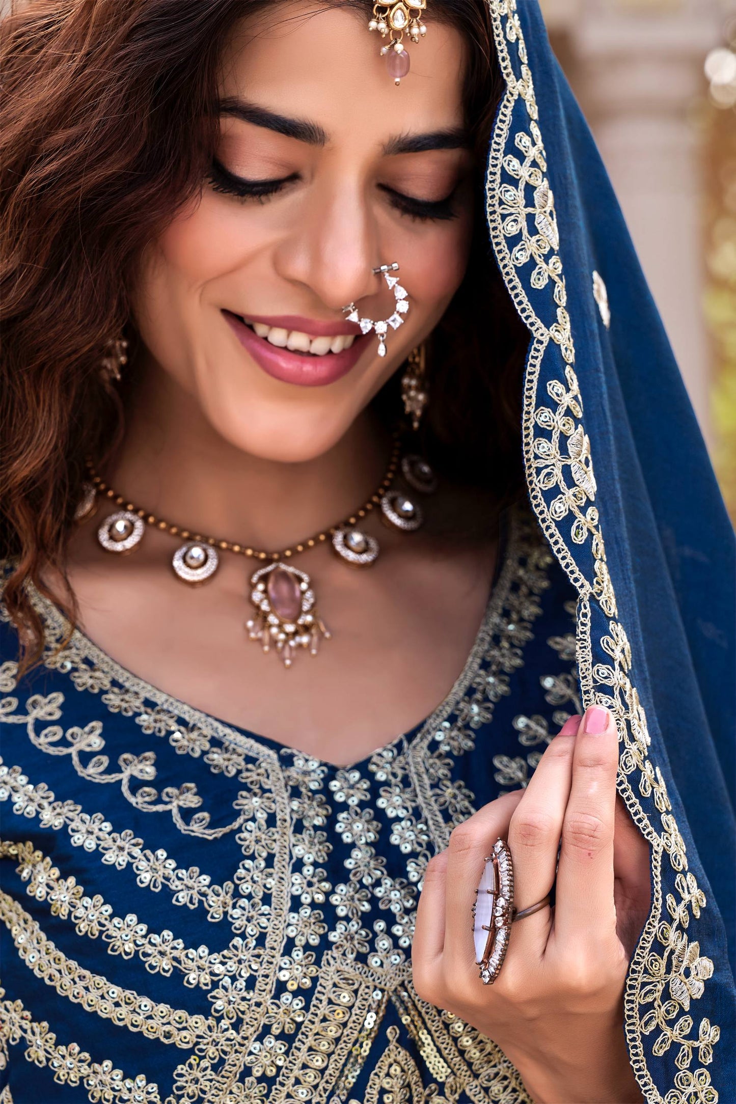 Embroidered Wedding Choli