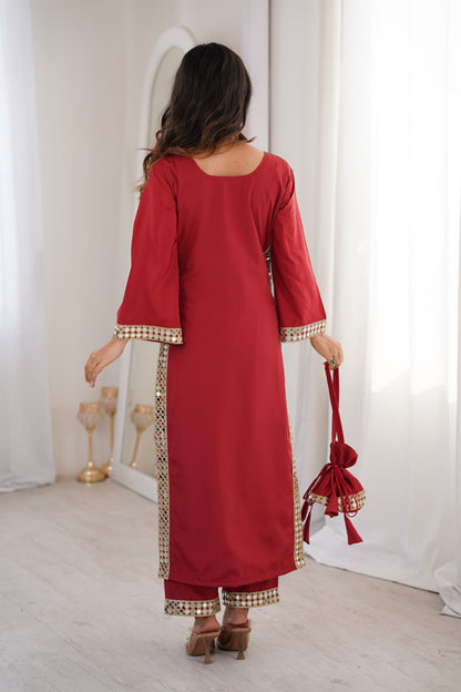 Natural Crepe Kurti Pair