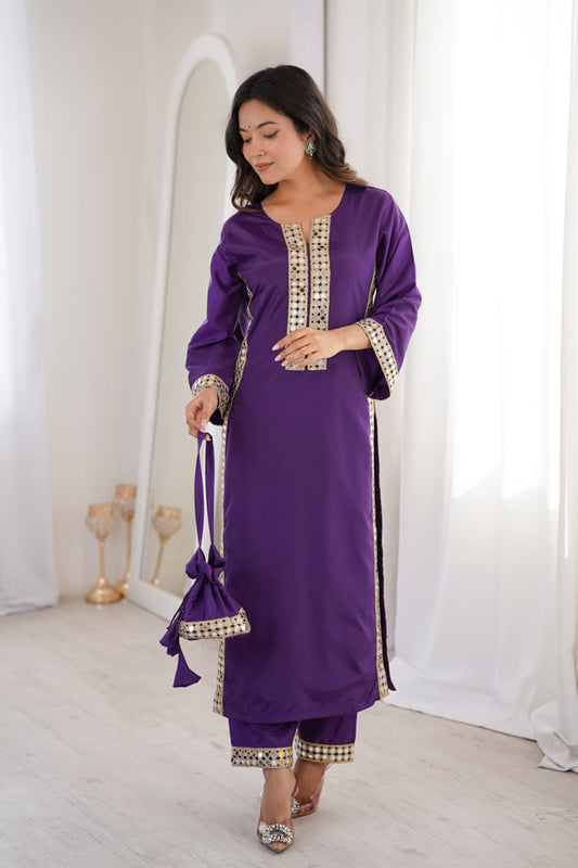 Natural Crepe Kurti Pair