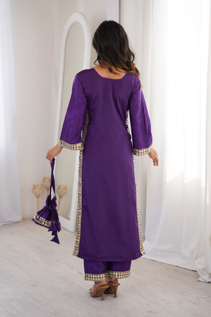 Natural Crepe Kurti Pair