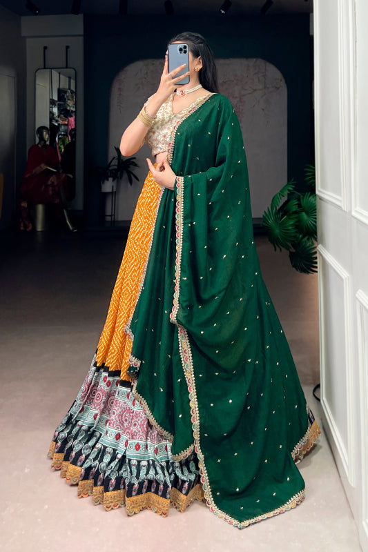 Wedding Garba Lehenga