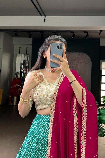 Wedding Garba Lehenga