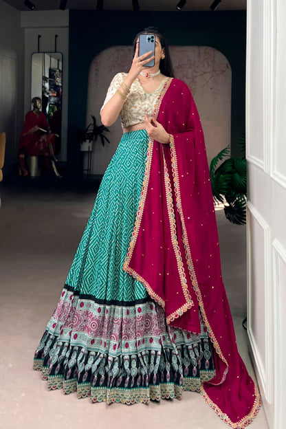 Wedding Garba Lehenga