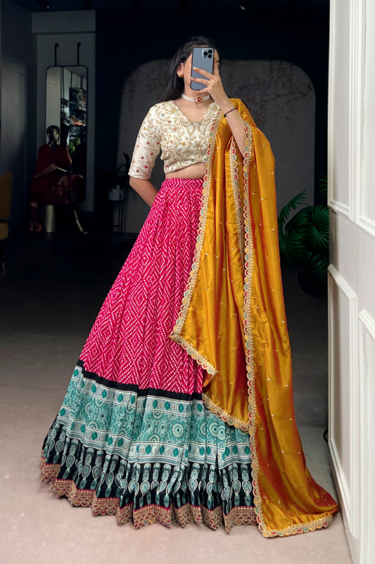 Wedding Garba Lehenga