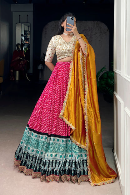 Wedding Garba Lehenga