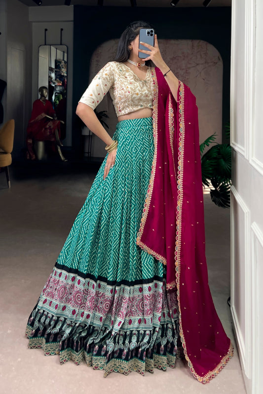 Wedding Garba Lehenga