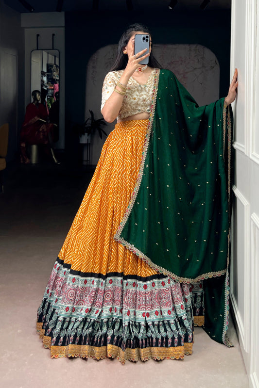 Wedding Garba Lehenga