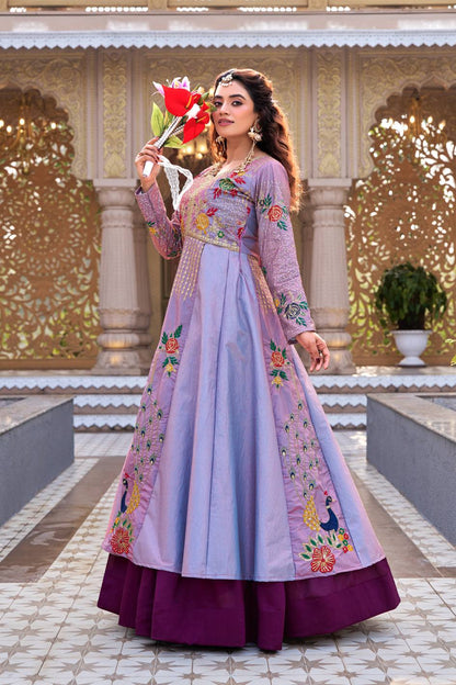 New Designer Long Top with Lehenga
