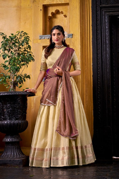 South Indian Style Lehenga Choli