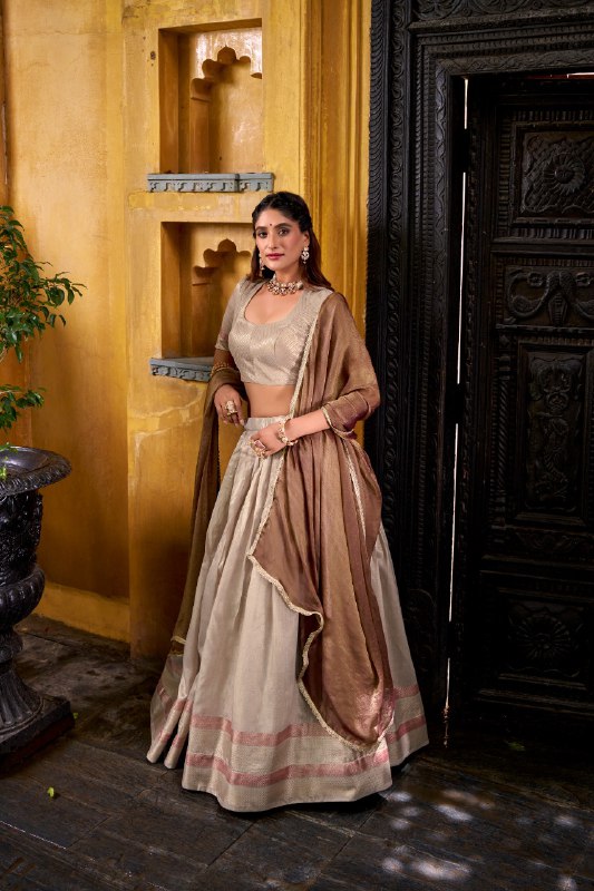 South Indian Style Lehenga Choli