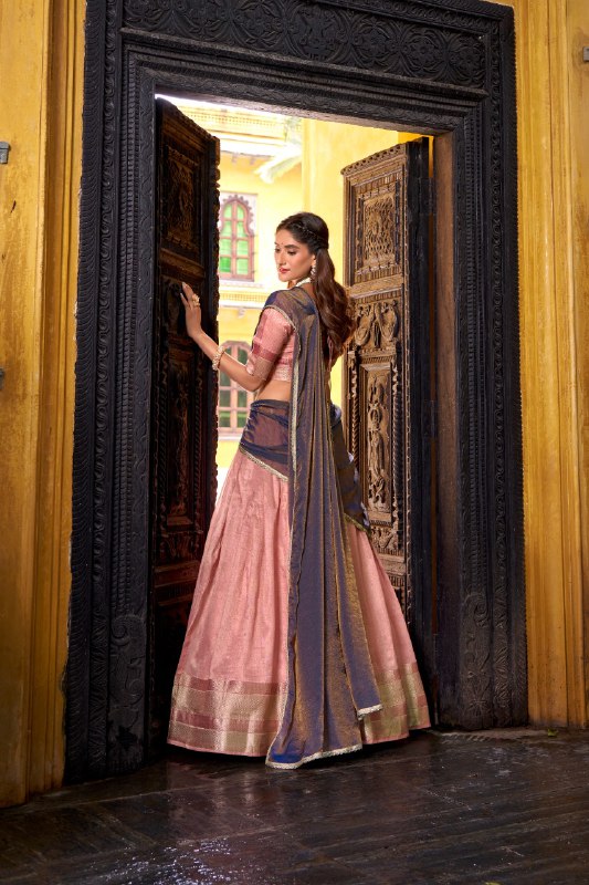 South Indian Style Lehenga Choli