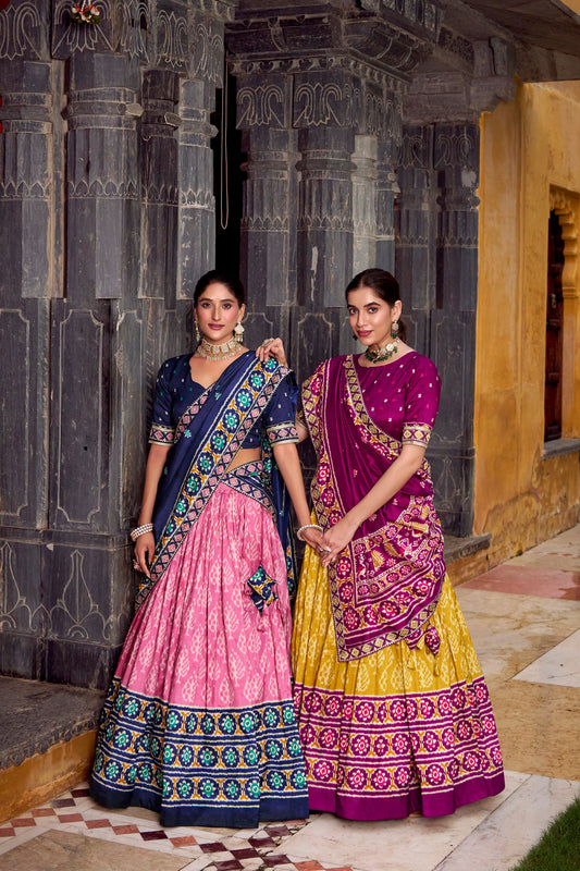 Tassar Silk Chaniya Choli