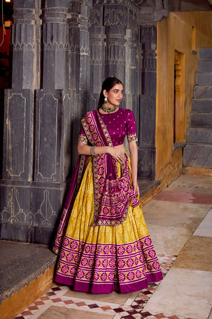 Tassar Silk Chaniya Choli
