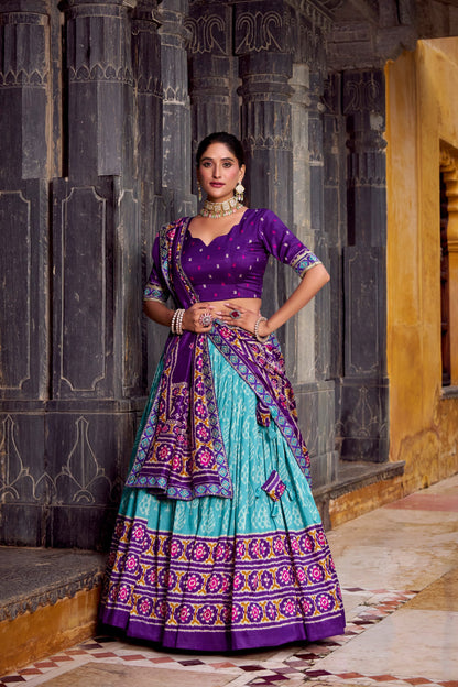 Tassar Silk Chaniya Choli