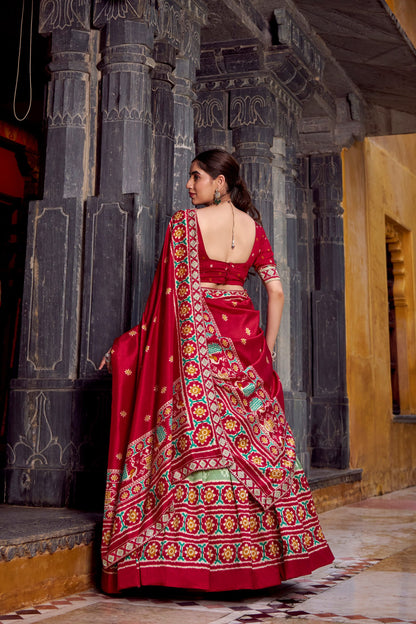 Tassar Silk Chaniya Choli