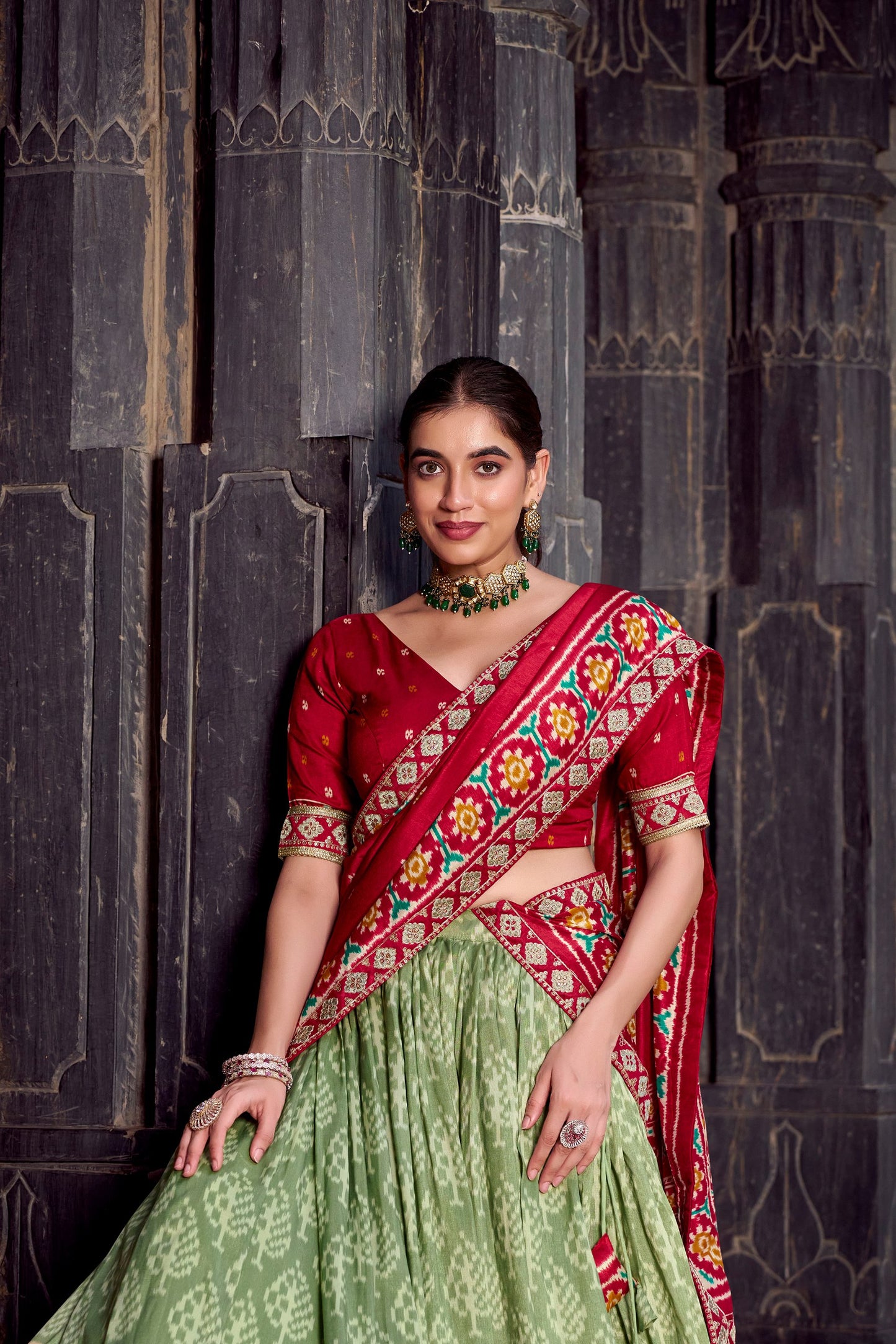 Tassar Silk Chaniya Choli
