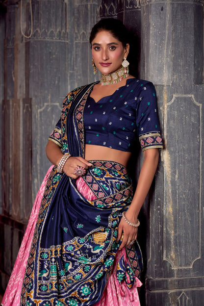 Tassar Silk Chaniya Choli