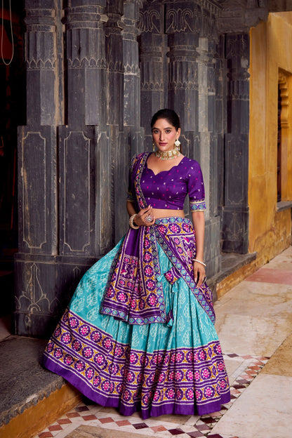 Tassar Silk Chaniya Choli